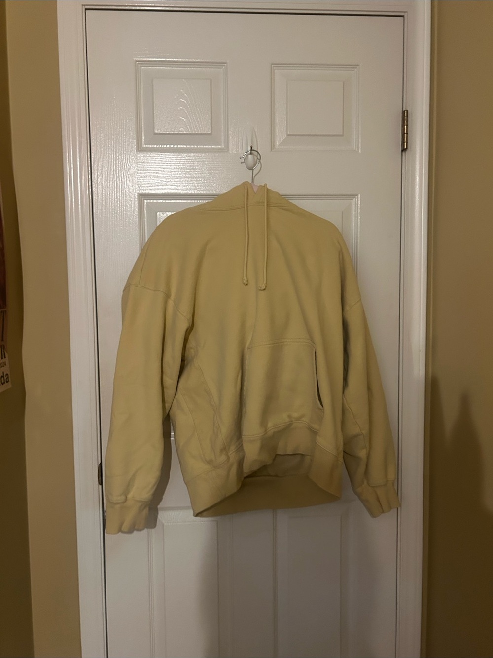 TNA Cozy Boyfriend Hoodie in Soft Yellow